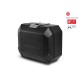 Set complet cutii aluminiu laterale, 36L / 47L SHAD TERRA NEGRU, include kit montare SHAD MOTO GUZZI V 85 TT