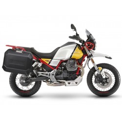 Set complet cutii aluminiu laterale, 36L / 47L SHAD TERRA NEGRU, include kit montare SHAD MOTO GUZZI V 85 TT Set complet cutii aluminiu laterale, 36L / 47L SHAD TERRA NEGRU, include kit montare SHAD MOTO GUZZI V 85 TT