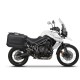 Set complet cutii aluminiu laterale, 36L / 47L SHAD TERRA NEGRU, include kit montare SHAD TRIUMPH Tiger 800