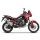 Set complet cutii aluminiu SHAD TERRA (negru), 37L cutie centrala   36L / 47L cutii laterale, incluzand kit montare si placa SHAD HONDA CRF 1100 Africa Twin