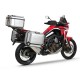 Set complet cutii aluminiu SHAD TERRA (negru), 37L cutie centrala   36L / 47L cutii laterale, incluzand kit montare si placa SHAD HONDA CRF 1100 Africa Twin