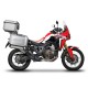 Set complet cutii aluminiu SHAD TERRA (negru), 37L cutie centrala   36L / 47L cutii laterale, incluzand kit montare si placa SHAD HONDA CRF 1000  Africa Twin