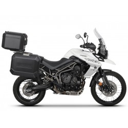 Set complet cutii aluminiu SHAD TERRA (negru), 37L cutie centrala   36L / 47L cutii laterale, incluzand kit montare si placa SHAD TRIUMPH Tiger 800 Set complet cutii aluminiu SHAD TERRA (negru), 37L cutie centrala   36L / 47L cutii laterale, incluzand kit montare si placa SHAD TRIUMPH Tiger 800