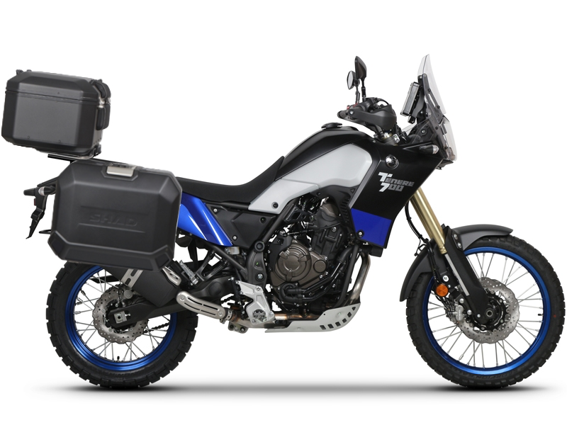 Set complet cutii aluminiu SHAD TERRA (negru), 37L cutie centrala 36L / 47L cutii laterale, incluzand kit montare si placa SHAD YAMAHA Tenere 700 XTZ690 Set complet cutii aluminiu SHAD TERRA (negru), 37L cutie centrala 36L / 47L cutii laterale, incluzand kit montare si placa SHAD YAMAHA Tenere 700 XTZ690