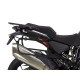 Set complet cutii aluminiu SHAD TERRA (negru), 37L cutie centrala   36L / 47L cutii laterale, incluzand kit montare si placa SHAD KTM Super Adventure 1290 (R, S)