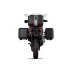 Set complet cutii aluminiu SHAD TERRA (negru), 37L cutie centrala   36L / 47L cutii laterale, incluzand kit montare si placa SHAD KTM Super Adventure 1290 (R, S)