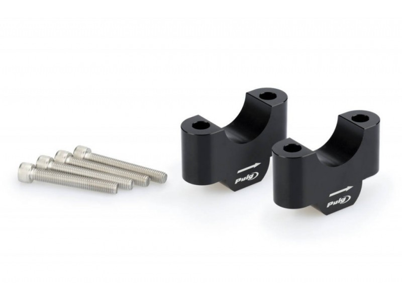 Risers PUIG 20309N Negru height 30mm, d 32mm