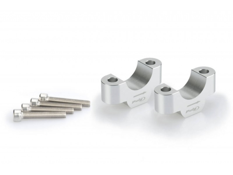 Risers PUIG 20308P argintiu height 20mm, d 32mm