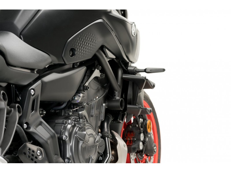 Side spoilers PUIG DOWNFORCE 20621N Negru
