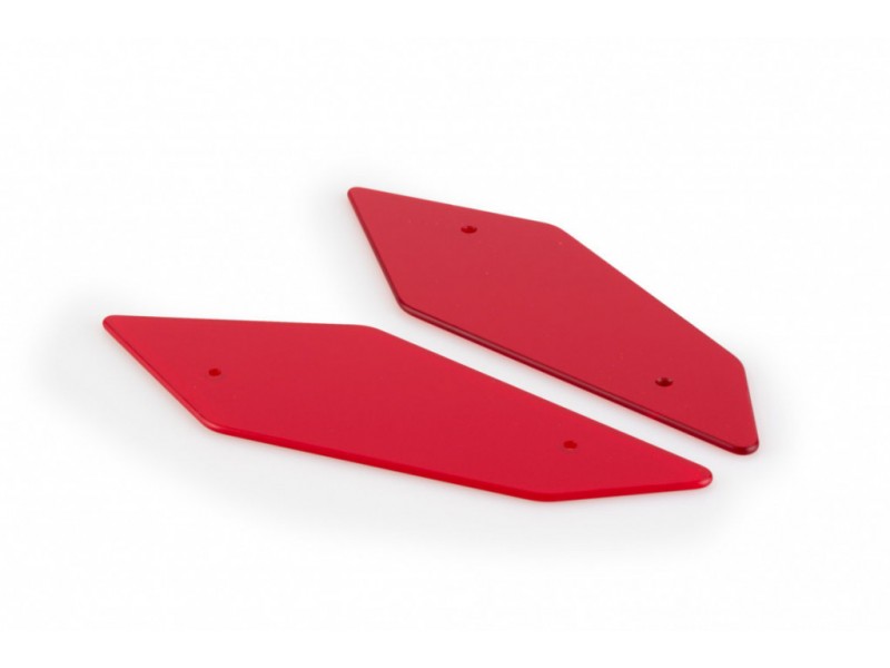 Side spoilers PUIG DOWNFORCE 20621R Rosu