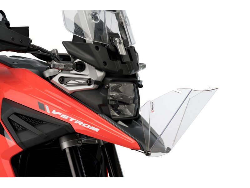 Headlight protector PUIG 20413W transparent