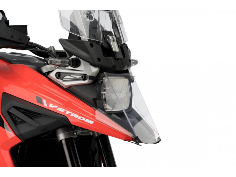 Headlight protector PUIG 20413W transparent