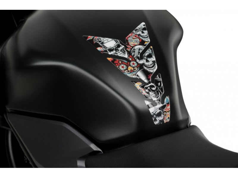 Tank pad PUIG Skull Party 20593N Negru Tank pad PUIG Skull Party 20593N Negru