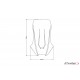Windscreen PUIG SPORT 20584N Negru