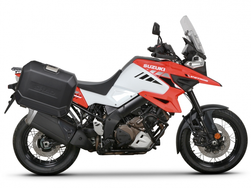 Set complet de cutii de aluminiu 47L / 47L SHAD TERRA NEGRU, incluzand kit montaj SHAD SUZUKI DL 1000 V-Strom/ DL 1050 V-Strom Set complet de cutii de aluminiu 47L / 47L SHAD TERRA NEGRU, incluzand kit montaj SHAD SUZUKI DL 1000 V-Strom/ DL 1050 V-Strom