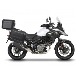 Set complet de cutii de aluminiu SHAD TERRA NEGRU, 37L cutie centrala si 47L / 47L cutii laterale, incluzand kit montaj si placa SHAD SUZUKI DL 650 V-Strom Set complet de cutii de aluminiu SHAD TERRA NEGRU, 37L cutie centrala si 47L / 47L cutii laterale, incluzand kit montaj si placa SHAD SUZUKI DL 650 V-Strom