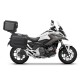Set complet de cutii de aluminiu SHAD TERRA NEGRU, 37L cutie centrala si 36L / 36L cutii laterale, incluzand kit montaj si placa SHAD HONDA NC 750 X