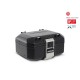 Set complet de cutii de aluminiu SHAD TERRA NEGRU, 37L cutie centrala si 36L / 36L cutii laterale, incluzand kit montaj si placa SHAD SUZUKI DL 1000 V-Strom/ DL 1050 V-Strom