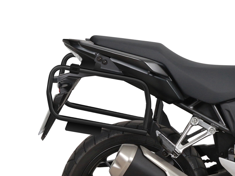 Set complet de cutii de aluminiu SHAD TERRA NEGRU, 37L cutie centrala si 36L / 36L cutii laterale, incluzand kit montaj si placa SHAD HONDA CB 500 X