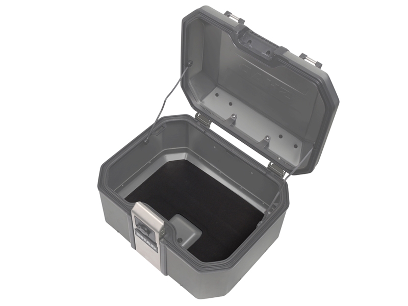 Set complet de cutii de aluminiu, SHAD TERRA NEGRU, 48L cutie centrala si 47L / 47L cutii laterale, incluzand kit de montaj si placa SHAD HONDA X-ADV 750