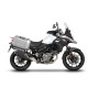 Set complet de 36L / 36L cutii laterale de aluminium SHAD TERRA, incluzand kit montaj SHAD SUZUKI DL 650 V-Strom