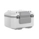Set complet de cutii de aluminiu SHAD TERRA, 48L cutie centrala si  36L / 36L cutii laterale, incluzand kit montaj si placa SHAD HONDA X-ADV 750