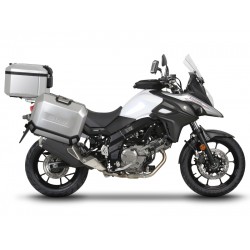 Set complet de cutii de aluminiu SHAD TERRA, 48L cutie centrala si  36L / 36L cutii laterale, incluzand kit montaj si placa SHAD SUZUKI DL 1000 V-Strom/ DL 1050 V-Strom Set complet de cutii de aluminiu SHAD TERRA, 48L cutie centrala si  36L / 36L cutii laterale, incluzand kit montaj si placa SHAD SUZUKI DL 1000 V-Strom/ DL 1050 V-Strom