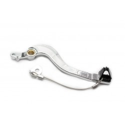 Brake pedal MOTION STUFF 83P-0081002 silver body, black steel fixed tip Steel Fixed Tip Brake pedal MOTION STUFF 83P-0081002 silver body, black steel fixed tip Steel Fixed Tip