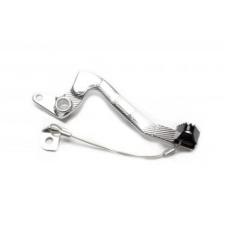Brake pedal MOTION STUFF 83P-0201002 silver body, black steel fixed tip Steel Fixed Tip Brake pedal MOTION STUFF 83P-0201002 silver body, black steel fixed tip Steel Fixed Tip