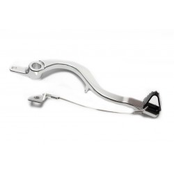 Brake pedal MOTION STUFF 83P-0221002 silver body, black steel fixed tip Steel Fixed Tip Brake pedal MOTION STUFF 83P-0221002 silver body, black steel fixed tip Steel Fixed Tip