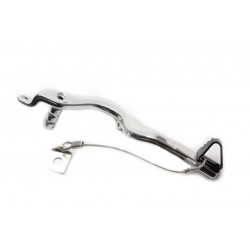 Brake pedal MOTION STUFF 83P-0601002 silver body, black steel fixed tip Steel Fixed Tip Brake pedal MOTION STUFF 83P-0601002 silver body, black steel fixed tip Steel Fixed Tip