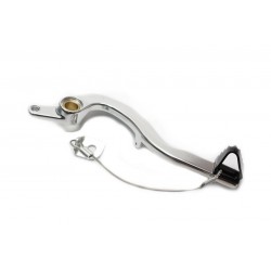 Brake pedal MOTION STUFF 83P-0610202 silver body, black steel fixed tip Steel Fixed Tip Brake pedal MOTION STUFF 83P-0610202 silver body, black steel fixed tip Steel Fixed Tip