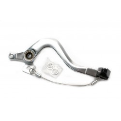 Brake pedal MOTION STUFF 83P-0711002 silver body, black steel fixed tip Steel Fixed Tip Brake pedal MOTION STUFF 83P-0711002 silver body, black steel fixed tip Steel Fixed Tip