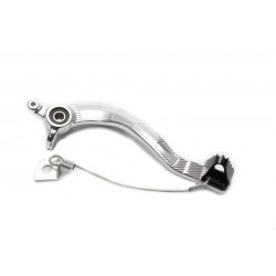 Brake pedal MOTION STUFF 83P-0821002 silver body, black steel fixed tip Steel Fixed Tip Brake pedal MOTION STUFF 83P-0821002 silver body, black steel fixed tip Steel Fixed Tip