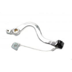 Brake pedal MOTION STUFF 83P-0861002 silver body, black steel fixed tip Steel Fixed Tip Brake pedal MOTION STUFF 83P-0861002 silver body, black steel fixed tip Steel Fixed Tip