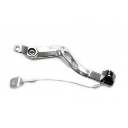 Brake pedal MOTION STUFF 83P-0901002 silver body, black steel fixed tip Steel Fixed Tip Brake pedal MOTION STUFF 83P-0901002 silver body, black steel fixed tip Steel Fixed Tip