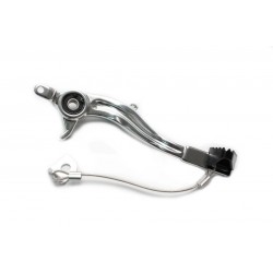 Brake pedal MOTION STUFF 83P-0961002 silver body, black steel fixed tip Steel Fixed Tip Brake pedal MOTION STUFF 83P-0961002 silver body, black steel fixed tip Steel Fixed Tip