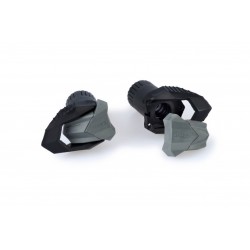 Frame sliders PUIG R19 3150N black with grey rubber Frame sliders PUIG R19 3150N black with grey rubber