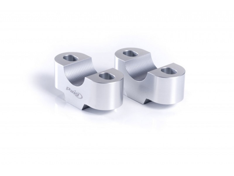 Risers PUIG 3671P argintiu height 20mm, d 22mm Risers PUIG 3671P argintiu height 20mm, d 22mm