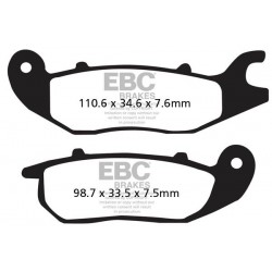 Placute de frana EBC FA375V Placute de frana EBC FA375V