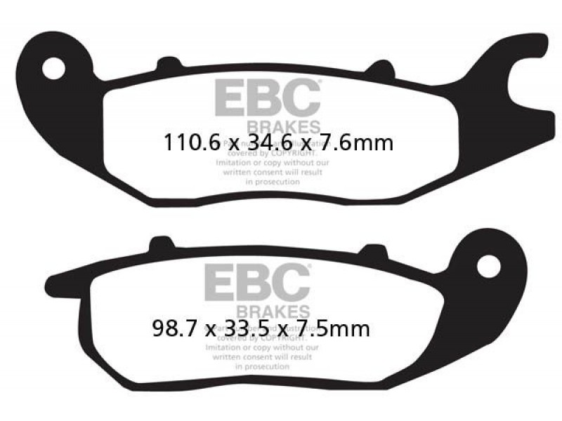 Placute de frana EBC FA375V