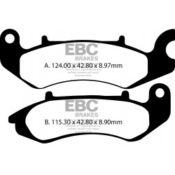 Placute de frana EBC FA711V Placute de frana EBC FA711V
