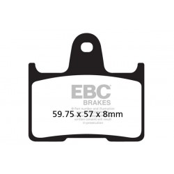 Placute de frana EBC EPFA254HH Placute de frana EBC EPFA254HH