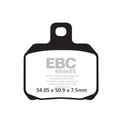 Placute de frana EBC EPFA266HH Placute de frana EBC EPFA266HH