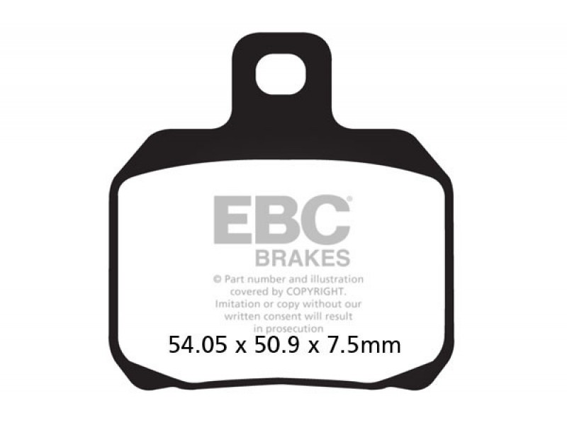 Placute de frana EBC EPFA266HH
