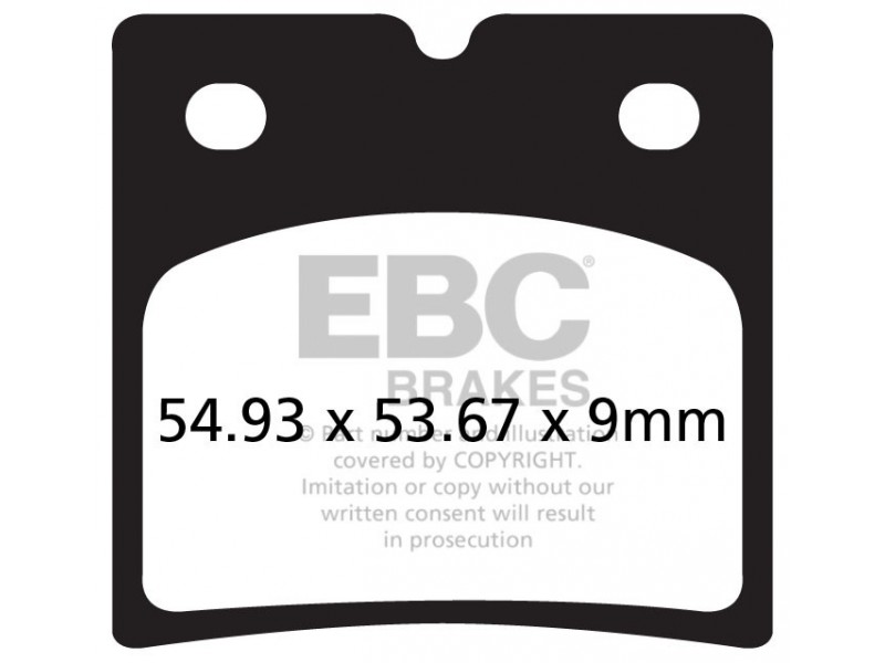 Placute de frana EBC EPFA696HH