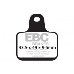 Placute de frana EBC GPFAX435/4HH Placute de frana EBC GPFAX435/4HH