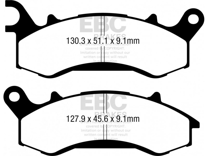 Placute de frana EBC FA731R