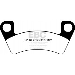Placute de frana EBC FA740TT Placute de frana EBC FA740TT