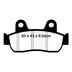 Placute de frana EBC SFA721 Placute de frana EBC SFA721